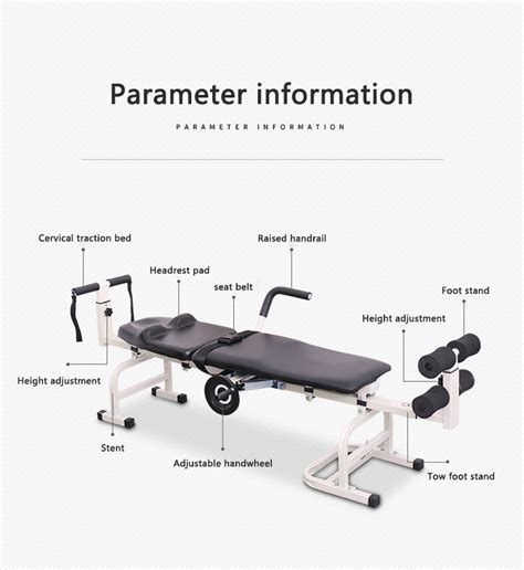 Cervical Traction Bed And Lumbar Traction Table Buy Multifunctional