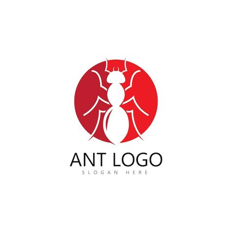 Premium Vector Ant Logo Template Vector Illustration Design