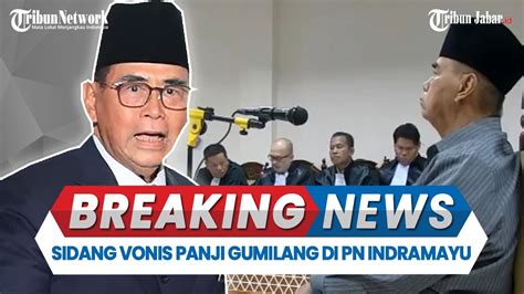 BREAKING NEWS Pimpinan Ponpes Al Zaytun Panji Gumilang Jalani Vonis