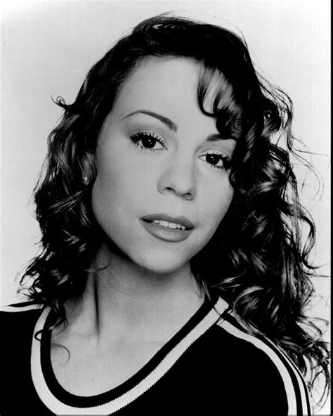 Mariah Carey Headshot Black And White Photo Print (8 x 10) - Posterazzi