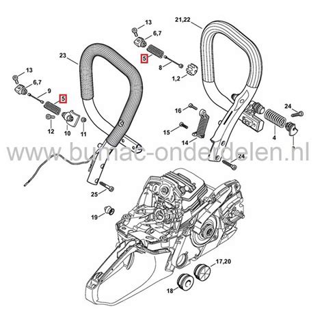 Veer Trillingsdemper Voor Stihl Ms Ms C Ms Ms C Ms