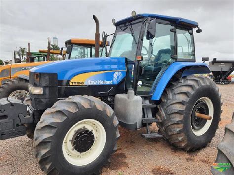 Trator New Holland Tm 7040 4x4 Ano 14 Em Birigui Clasf Veiculos