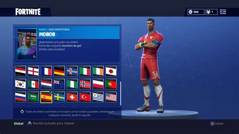 Ya Est N Disponibles Las Skins Del Mundial De F Tbol En Fortnite