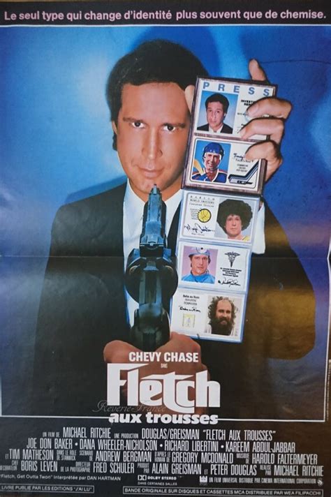 Original Vintage Movie Poster Fletch Chevy Chase 1985