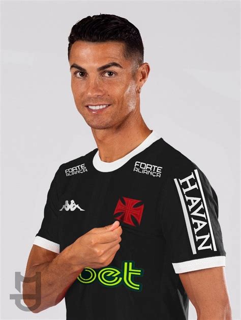 Cristiano Ronaldo No Vasco Da Gama Em 2023 Camisa Do Vasco Fotos Do