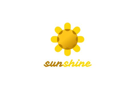 Yellow Sun Logo Design Concept #199472 - TemplateMonster