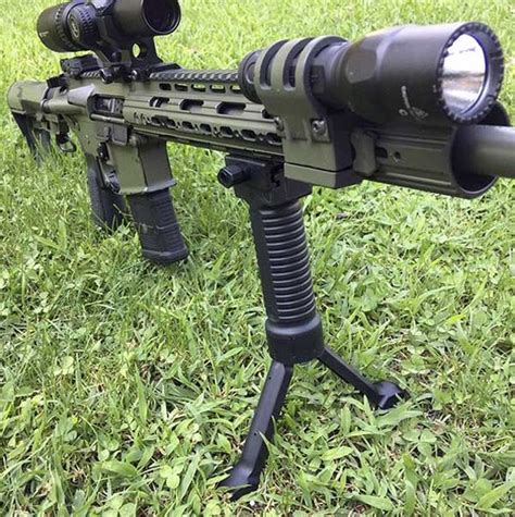 Ar 15 Bipod Foregrip Grip Pod