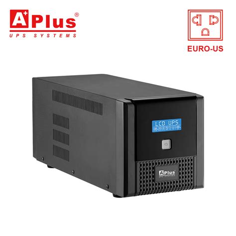 Mini Line Interactive Ups 2000va Lcd Display Battery Backup System Euro Us Socket China Mini