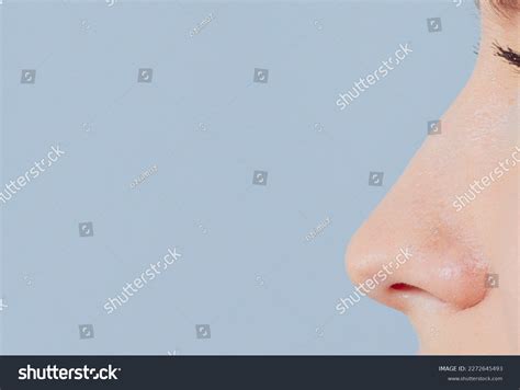 Side View Woman Perfect Nose Stock Photo 2272645493 Shutterstock