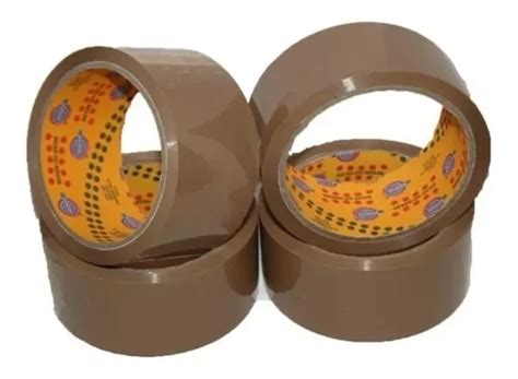 Kit 32 Fita Adesiva Marron Para Empacotamento 45mm X 45m Parcelamento