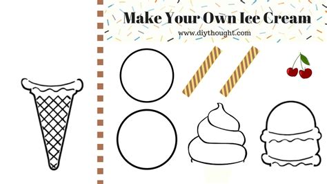 5 Cool Ice Cream Printables Diy Thought