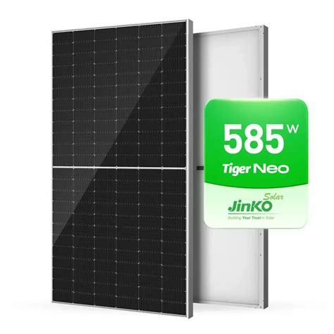 Jinko Tiger Neo N Type 72hl4 V 565 585 Watt Mono Facial Module Solar