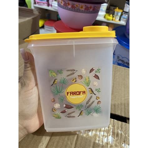 Porta Farofa Floral Tupperware Shopee Brasil