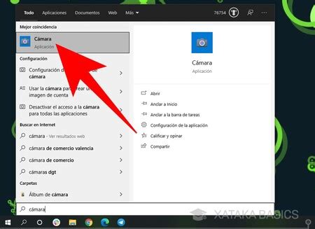 Cómo probar tu webcam en Windows 10 y ver si funciona y sus características