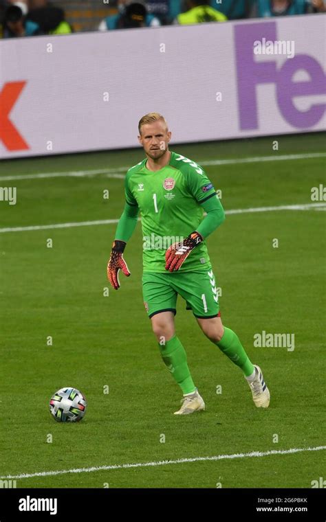 Kasper Schmeichel (Denmark) during the Uefa "European Championship 2020 ...