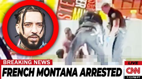 French Montana Caught Slippin By Opps During Music Video Youtube