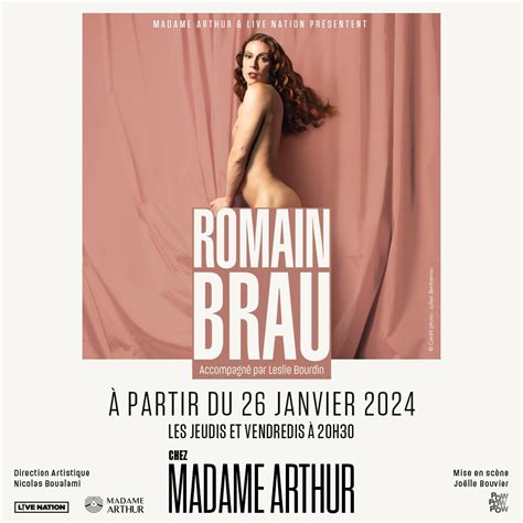 Romain Brau Chez Madame Arthur Montmartre Addict