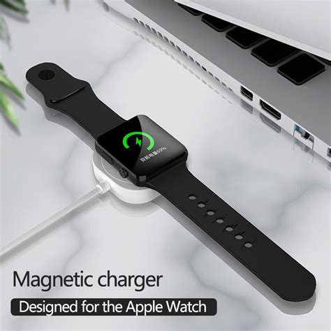 Petit chargeur magnétique carré à Induction pour Apple Watch pour