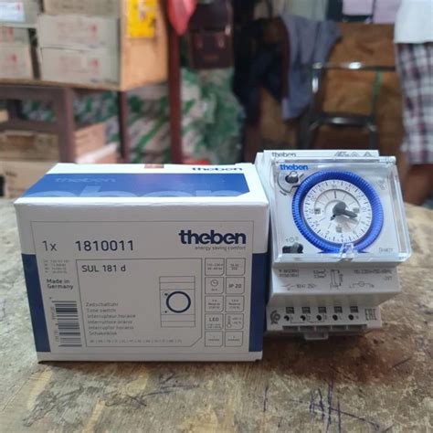 Jual Timer Timer Switch Theben Analog Sul 181 D Sul181D Original