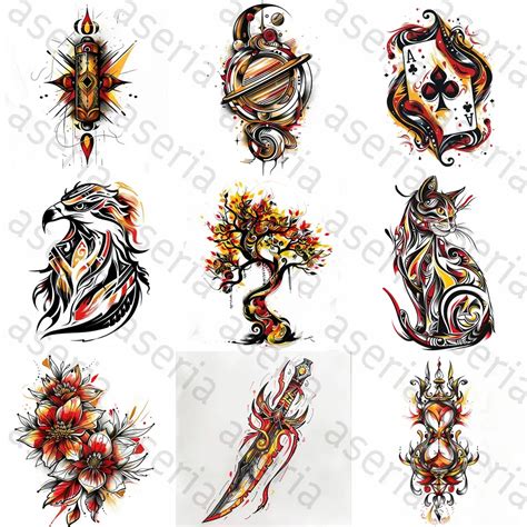 Dynamics And Modern Tattoo Designs Midjourney Prompt Promptbase