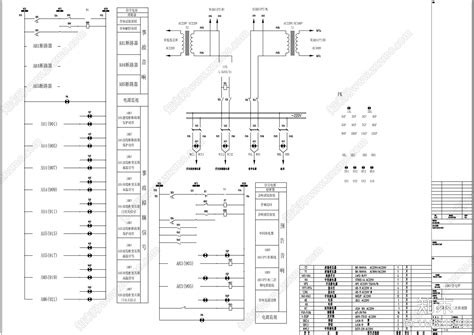 10kv一次系统图及二次原理图施工图下载【id1148215998】知末案例馆