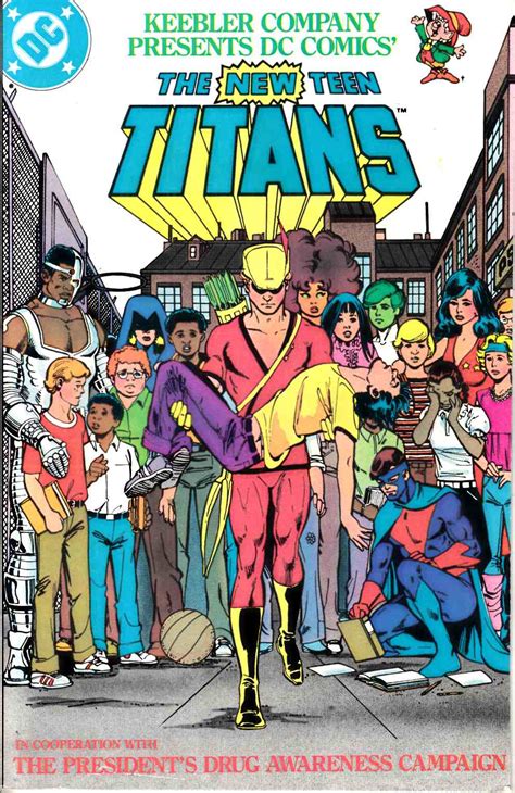 New Teen Titans Drug Awareness 3 Fine 6 0 Marvel Comic