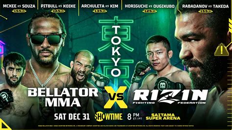 Bellator Mma Vs Rizin Ff Preview And Fight Cards Sportpaedia