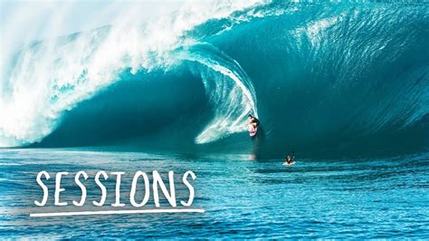 Endless Heavy Waves In Tahiti Sessions Youtube