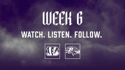 How to Watch, Listen and Live Stream Ravens vs. Bengals