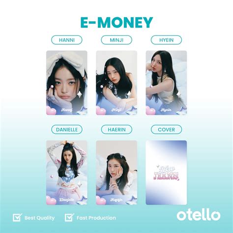 Jual Kartu EMoney UV Print Merchandise KPOP E Money EToll Bunnies K Pop