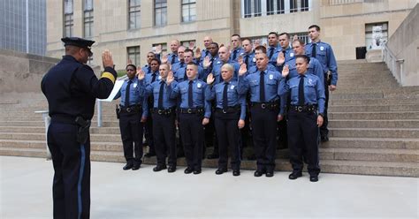 Kcpd Chief Swearing In The Newest Kcpd Officers