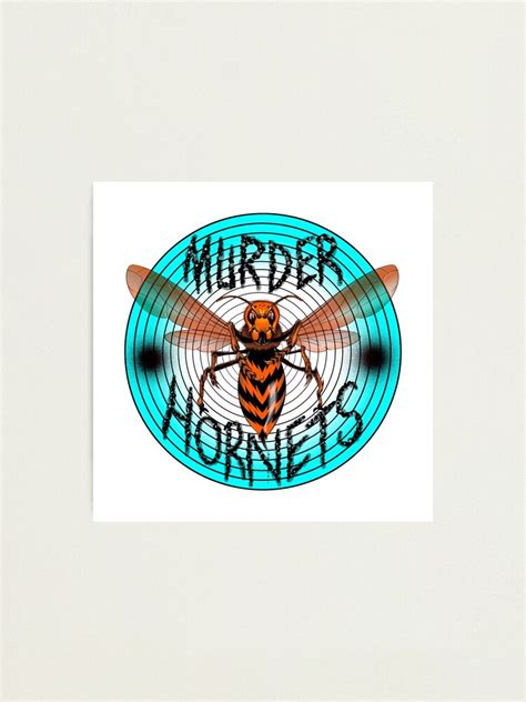 Murder Hornet Logo Photographic Print For Sale By Rick714 Redbubble