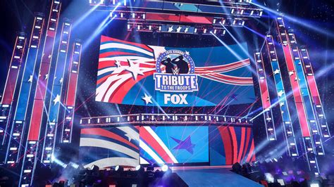 Spoiler Match Segment Listing For Tonights Tribute To The Troops