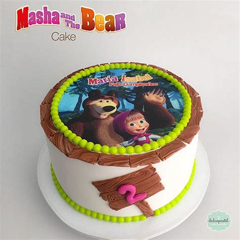 Torta Masha Y El Oso Decorated Cake By Dulcepastel Cakesdecor