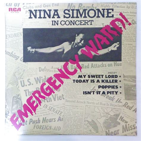 【やや傷や汚れあり】17110250 【国内盤 ほぼ美盤】nina Simone Emergency Ward ニーナ・シモン・イン