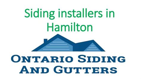 Ppt Siding Installers In Hamilton Powerpoint Presentation Free