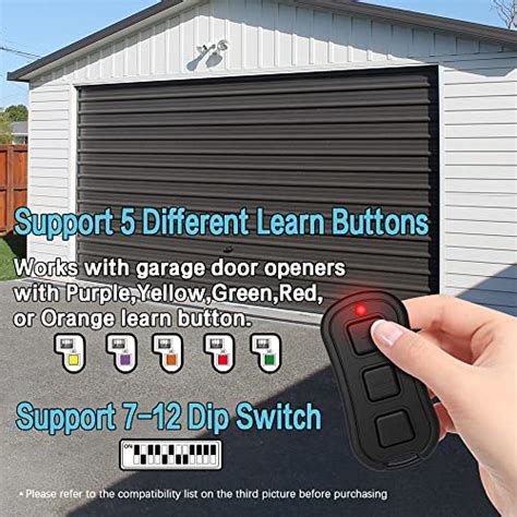 Snapklik Universal Garage Door Remote Replacement Chamberlain