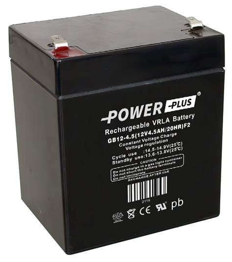 Power Plus Agm Batteri V Ah Voltpower