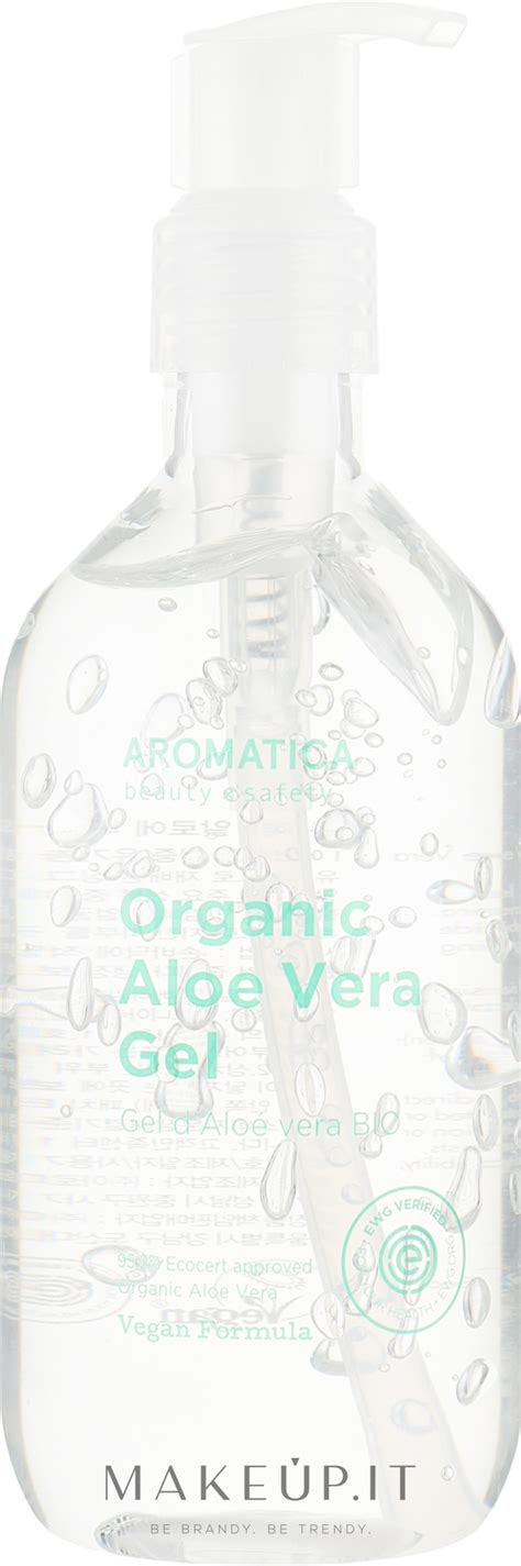 Aromatica Organic Aloe Vera Gel Gel Biologico Con Estratto Di