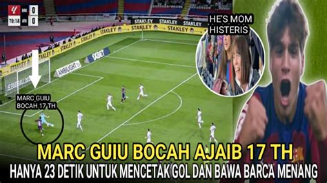 MARC GUIU BOCAH AJAIB 17 TAHUN HANYA BUTUH 23 DETIK UNTUK BAWA