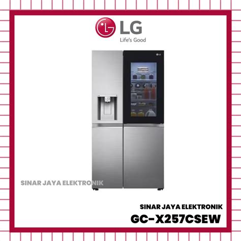 Jual Lemari Es Lg Side By Side Gc X Csew Kulkas Lg Side By Side Gc