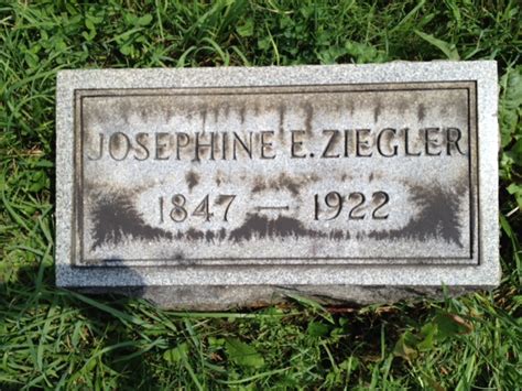 Josephine E Ziegler 1847 1922 Find A Grave Memorial