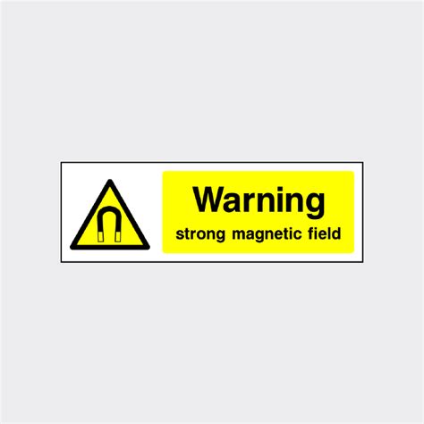 Warning Strong Magnetic Field Gene0034 The Safety Sign Shop