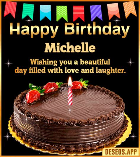 Happy Birthday Michelle Cake S Download 【36 Cards】🎂