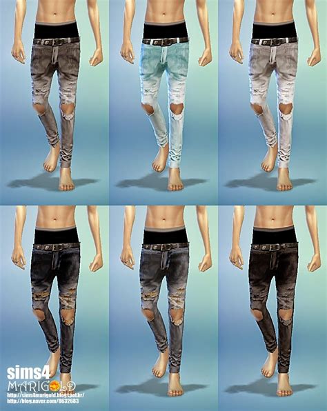 Sims 4 Male Sagging Jeans