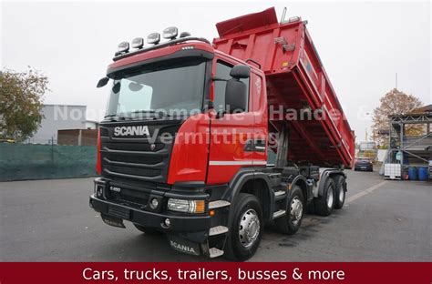 Scania G 450 Bb Meiller 13m³retarder3 Pedalbordmatik Tipper From