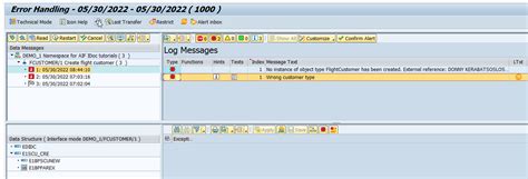 Modify Error Handling With Custom Objects Sap Tutorials