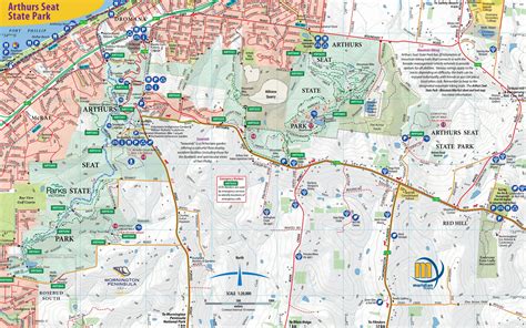 Mornington Peninsula Walks Map Guide 2nd Edition Meridian Maps