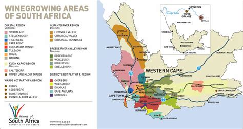 Carte Route Des Vins Afrique Du Sud Carte De Toulouse