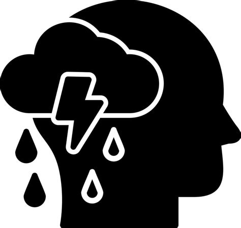 Depression Vector Icon Vector Art At Vecteezy